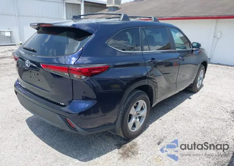 2023 Toyota Highlander Le z USA, uszkodzony, nr VIN 5TDKDRAH3PS020742